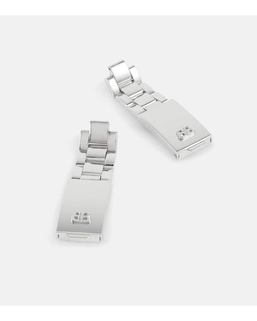 Pendientes Largos 24/7 Monaco Bb Balenciaga de color White