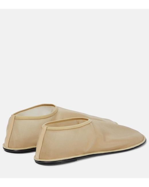 The Row Natural Sock Slippers