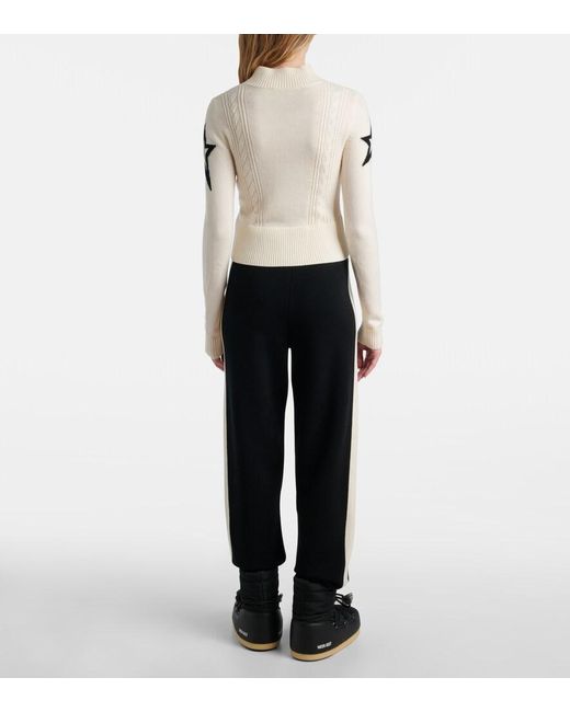 Perfect Moment Natural Cable Under Layer Sweater