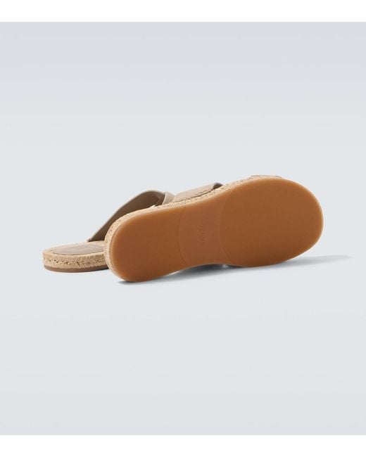 Zegna Natural Espadrille Sandals for men