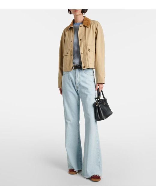 FRAME Blue The Lax Flared Jeans