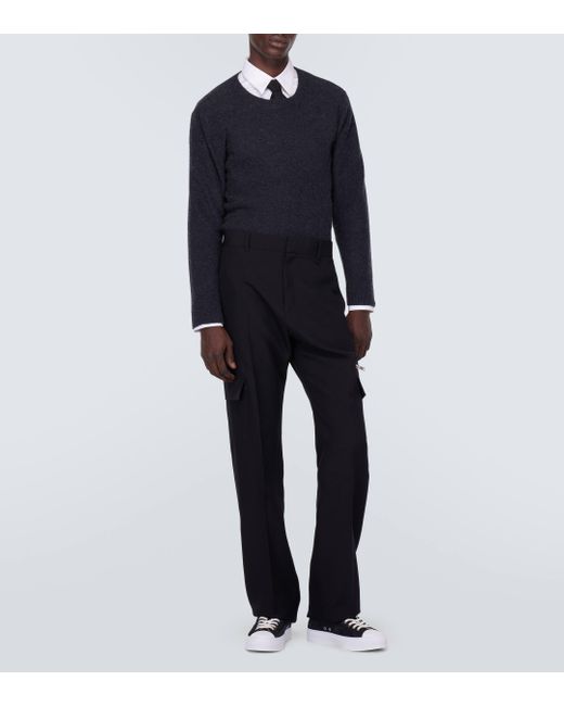 Baskets City en daim et toile Givenchy pour homme en coloris Black