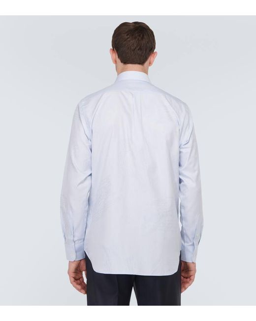 Camisa de algodon Berluti de hombre de color White