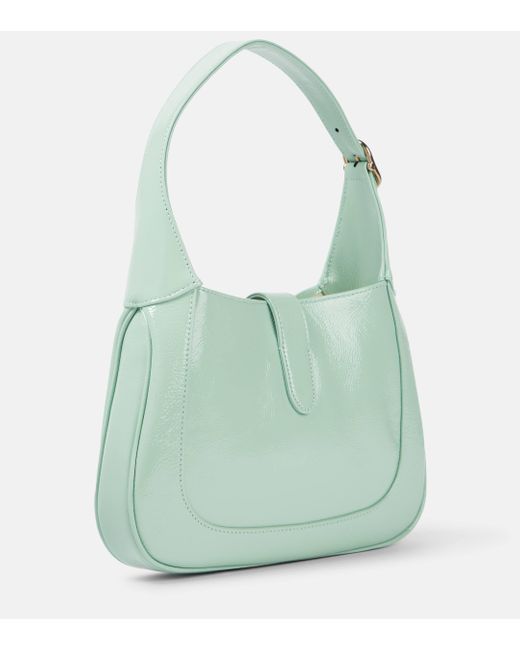 Gucci Green Jackie Small Leather Shoulder Bag