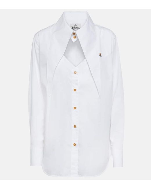 Vivienne Westwood White Hemd aus Baumwolle