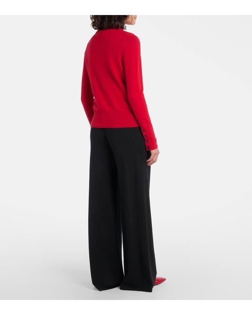 Cardigan Nellia De Cachemir Lisa Yang de color Red