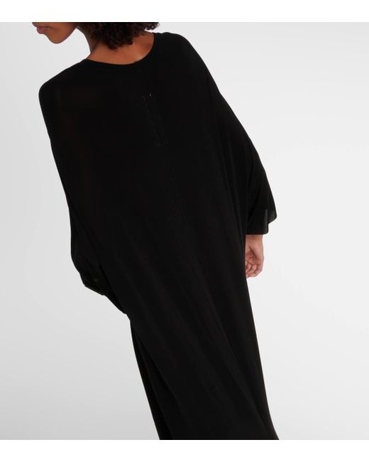Robe longue Tommy Rick Owens en coloris Black