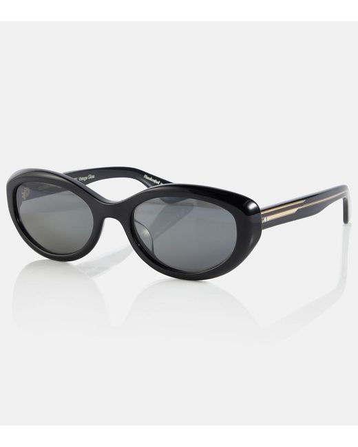 Khaite Brown X Oliver Peoples 1969c Oval Sunglasses