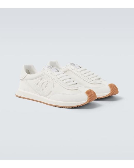 Dolce & Gabbana Sneakers Dg Aus Leder in White für Herren