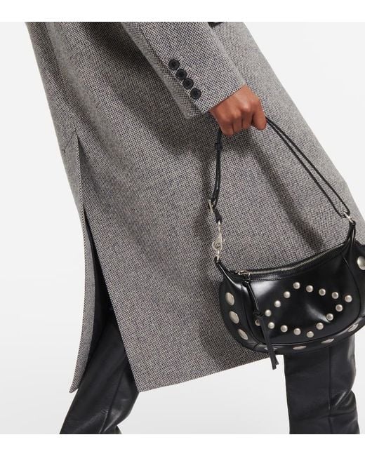 Isabel Marant Gray Wool Coat 'Lexana'
