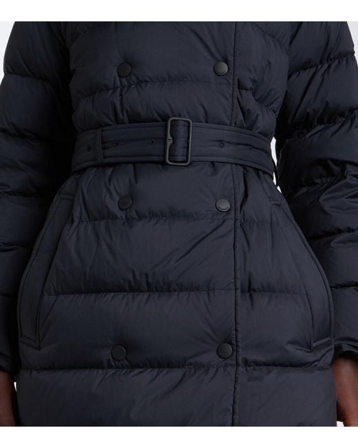 Burberry Black Kent Hooded Down Jacket