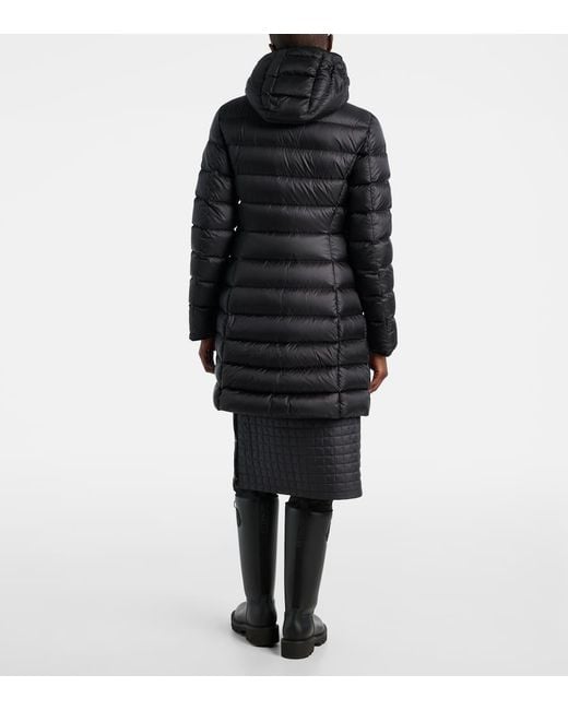 Moncler Black Daunenmantel Hirma