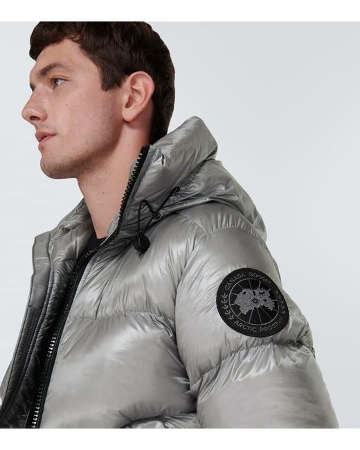 Canada Goose Label Daunenjacke Crofton in Gray für Herren