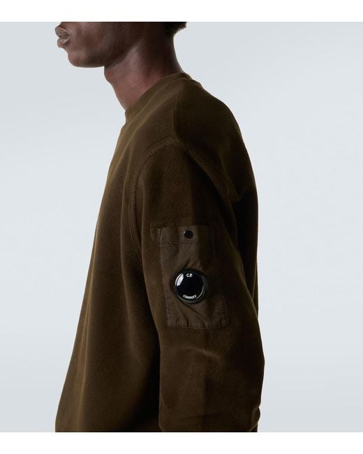 C P Company Sweatshirt Aus Baumwolle in Brown für Herren