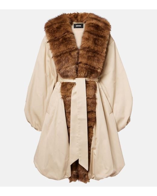 Cappotto Con Cintura di ROTATE BIRGER CHRISTENSEN in Natural