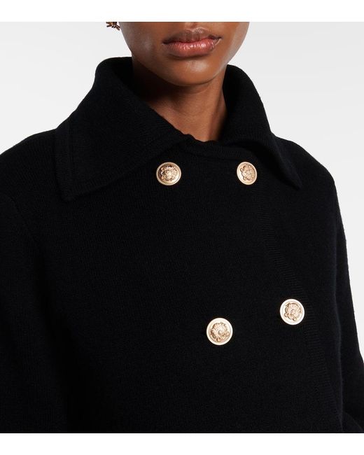 Jardin Des Orangers Blue Wool And Cashmere Jacket