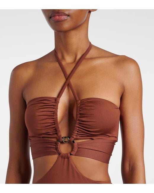 【Max Mara Beachwear】Cleopatra カットアウト 水着 MAX MARA Cleopatra Cutout One Piece Swimsuit Max Mara
