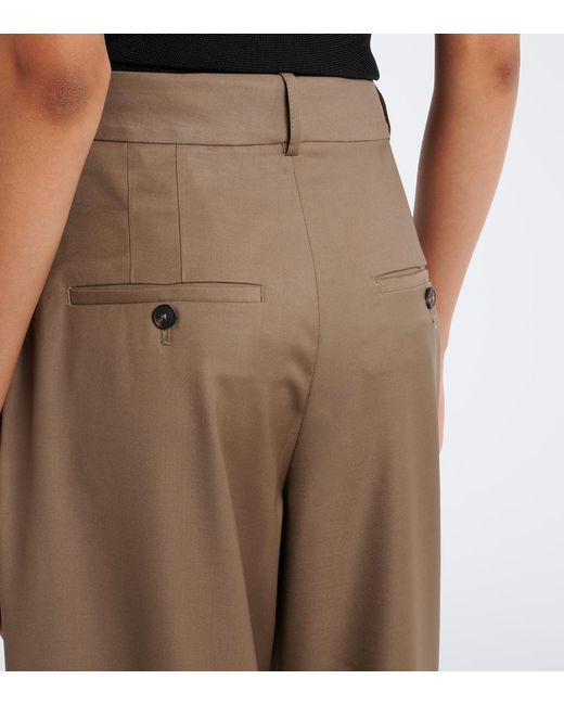 Rohe Brown Virgin Wool Balloon Pants