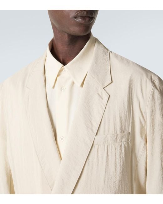 Lemaire Natural Silk-Blend Blazer for men