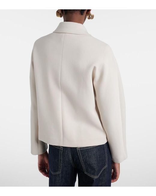 Max Mara Natural Armonioso Cotton-Blend Jersey Jacket