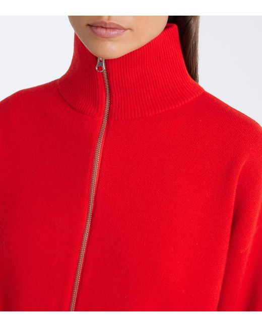 Extreme Cashmere Red N°385 Xtra Cute Cashmere Jacket