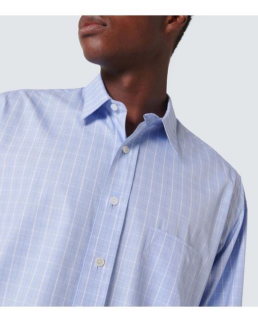 Camicia Cardiff di The Row in Blue da Uomo