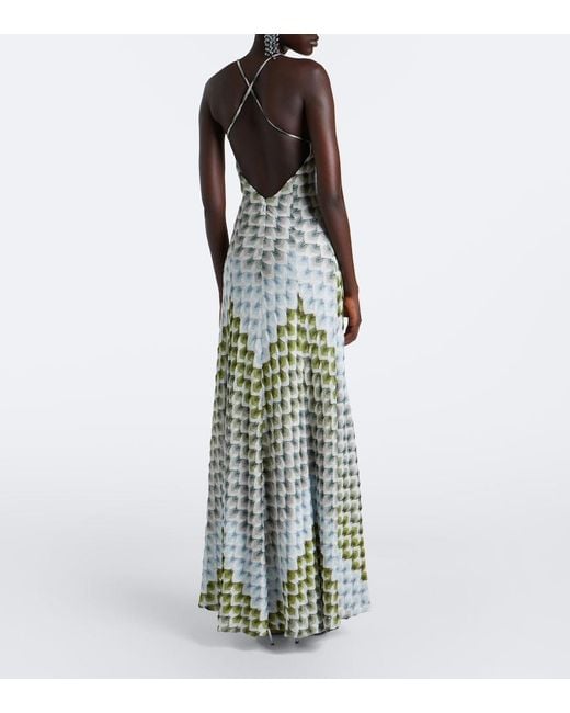Missoni Metallic Lame Maxi Dress