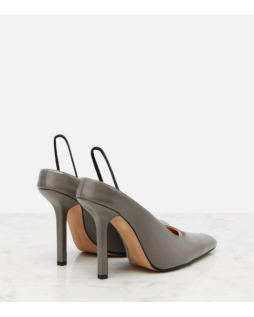 Calvin Klein Brown Suki Leather Pumps