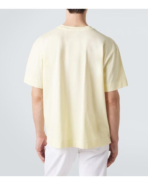 Umit Benan Natural Paradiso Cotton Jersey T-Shirt for men