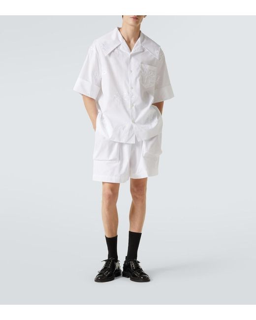 Camicia di Simone Rocha in White da Uomo