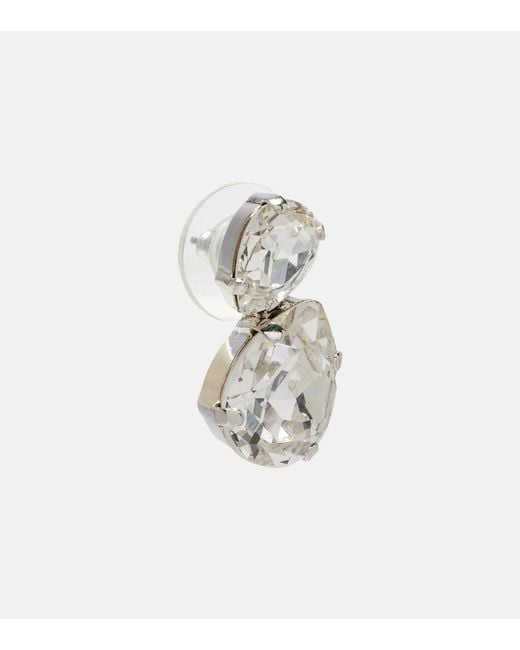 Jennifer Behr Metallic Nadia Crystal Earrings