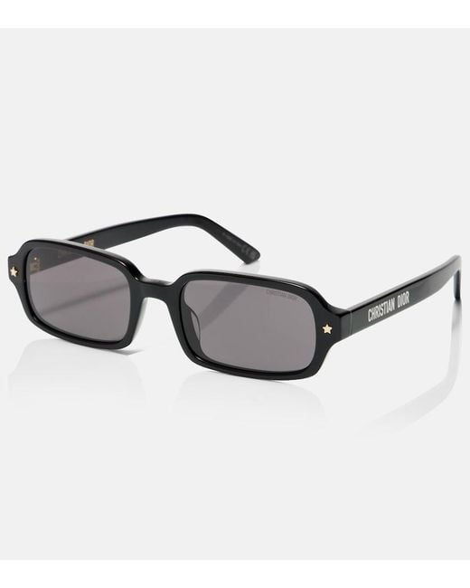 Dior Brown Diorpacific S3I Rectangular Sunglasses