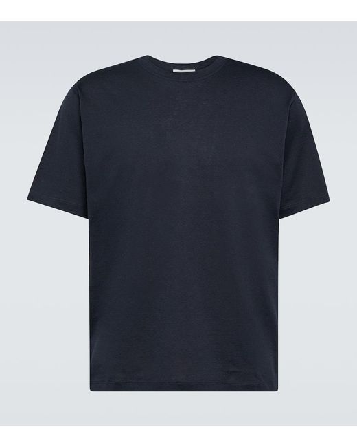Lardini T-Shirt aus Baumwolle und Seide in Blue für Herren