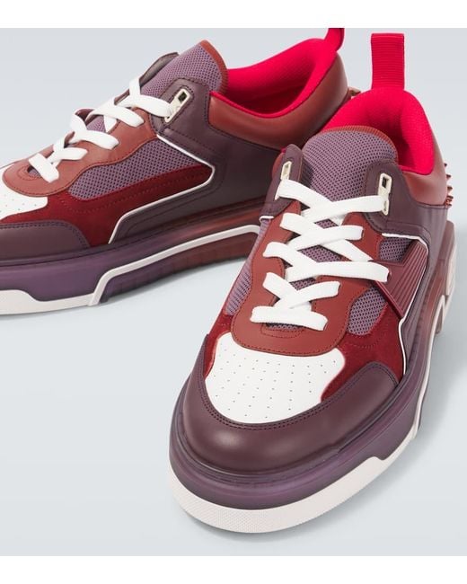 Sneakers Astroloubi di Christian Louboutin in Red da Uomo