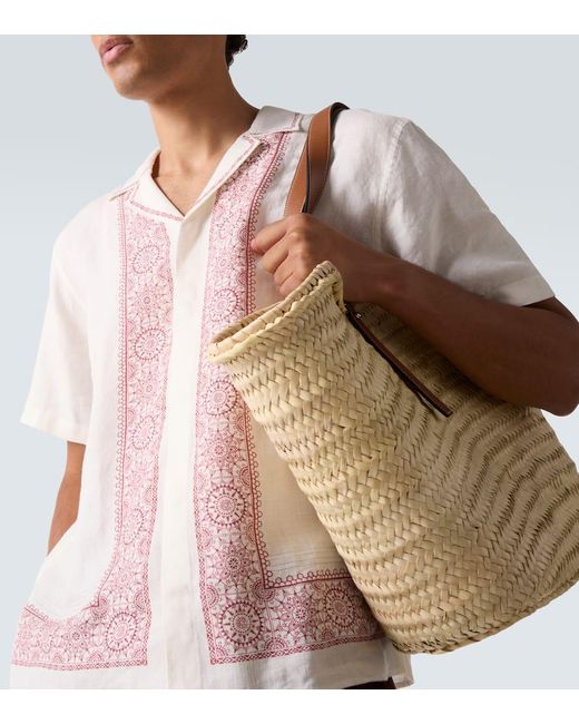 Orlebar Brown Hemd Maitan Aus Leinen in White für Herren