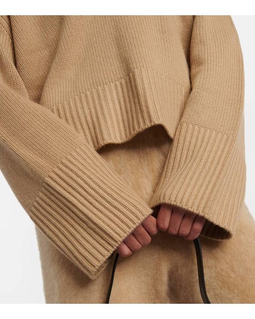 Pullover Aletta in cashmere di Lisa Yang in Natural