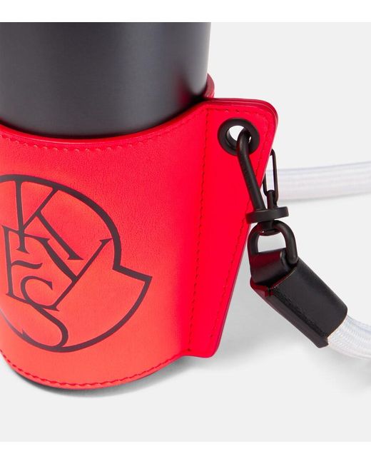 Moncler Genius X Alicia Keys Travel Cup And Leather Carrier in Red | Lyst