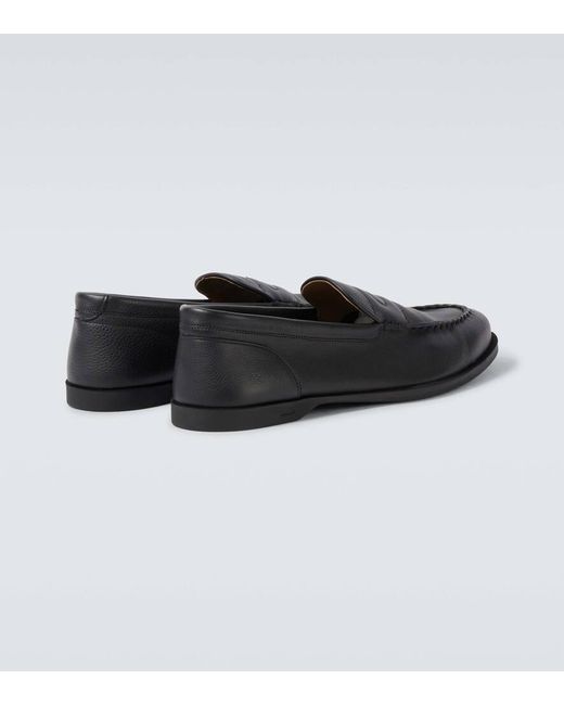 Mocassini Pace di John Lobb in Black da Uomo
