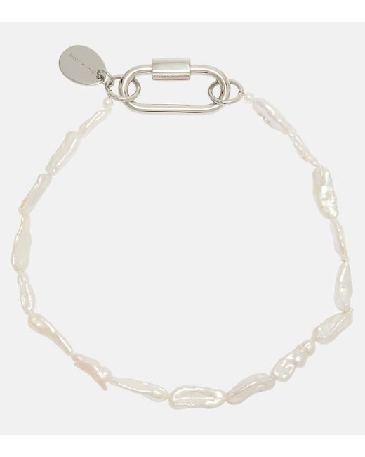 Collana Di Perle di Simone Rocha in White