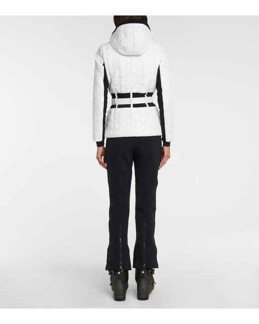 Jet Set White Audrey Padded Ski Jacket