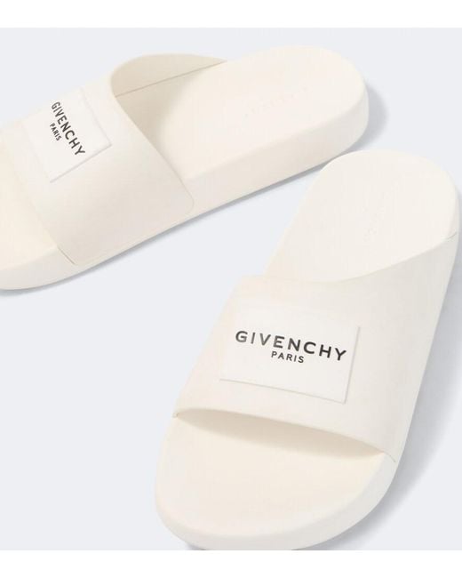 Givenchy White Label Slides for men