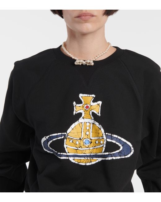 Sweat-shirt en coton Vivienne Westwood en coloris Black