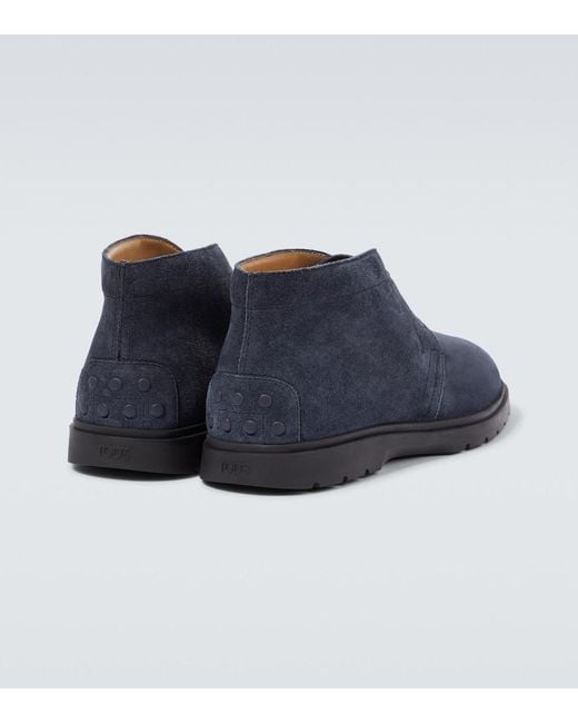 Tod's Blue Boots for men