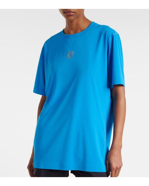 【LOEWE】 x On Active logo T-shirt x On Active logo T-shirt in green - Loewe | Mytheresa