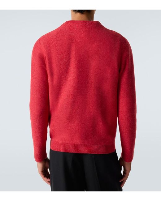 LeKasha Pullover Toucques Aus Kaschmir in Red für Herren