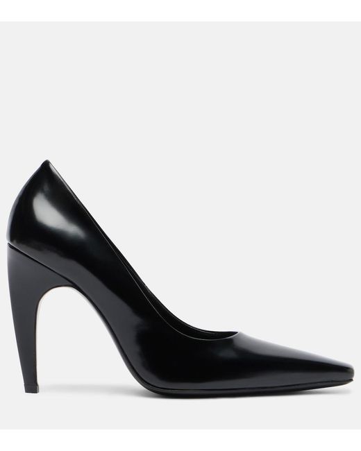 Jude Black Fame Leather Pumps