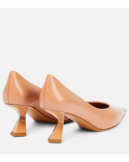 Nensi Dojaka Natural Leather Pumps