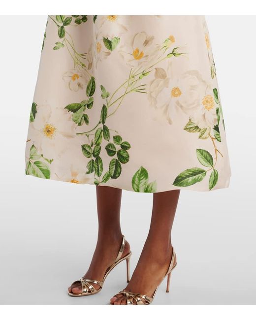 Abito Midi di Monique Lhuillier in White