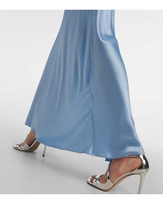 Abito Lungo Cadence di Staud in Blue