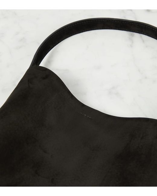 Borsa N/S Park Large in suede di The Row in Black